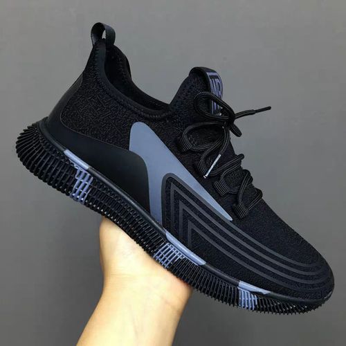 Men'S Lit Men Sneakers - Shoes For Sports - Black size 44