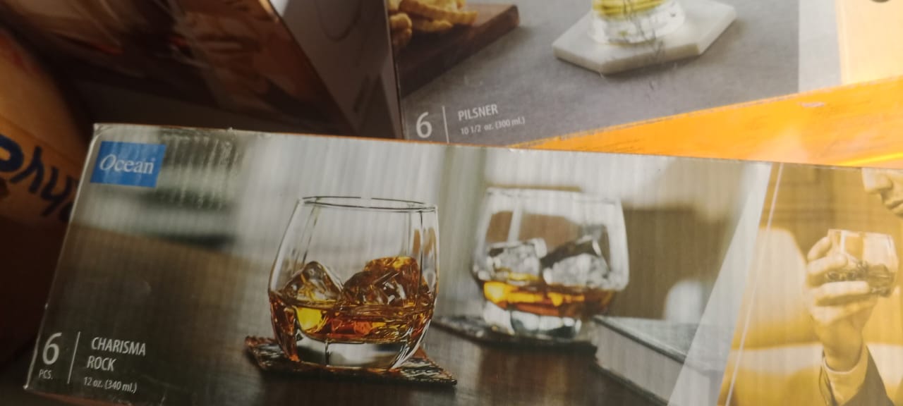 2 Set Madison Glass Cup