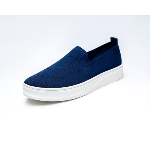 CAFT Mesh Slip On Sneaker White Sole - Blue 42