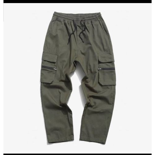 WOMEN A.GREEN Cargo Combat Pant Joggers