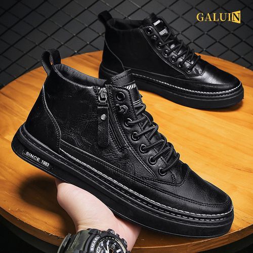 2024 Men's Fashion Casual Shoes Sneakers - Black