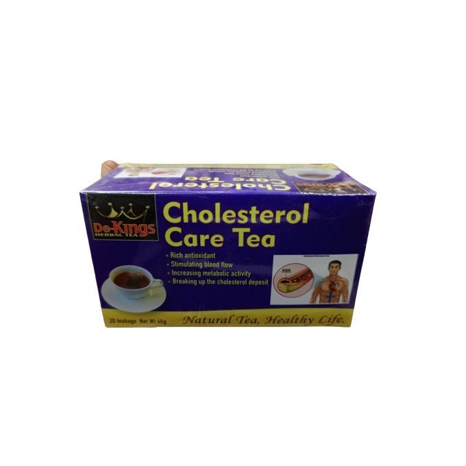 DE KINGS NATURE 100% Natural Anti-Cholesterol Herbal Tea